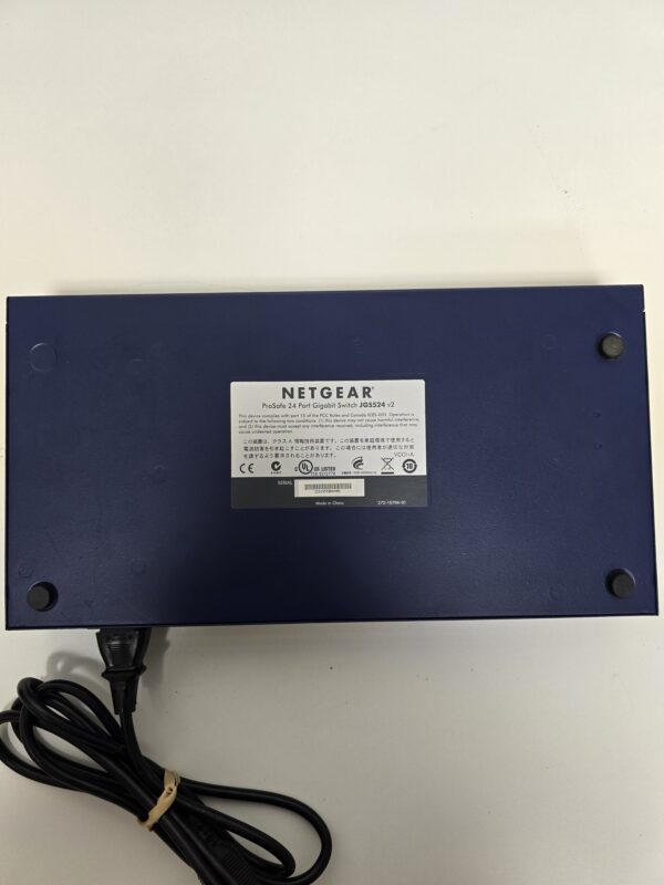 Netgear ProSafe JGS524 24-Port Gigabit Ethernet Switch - Image 3