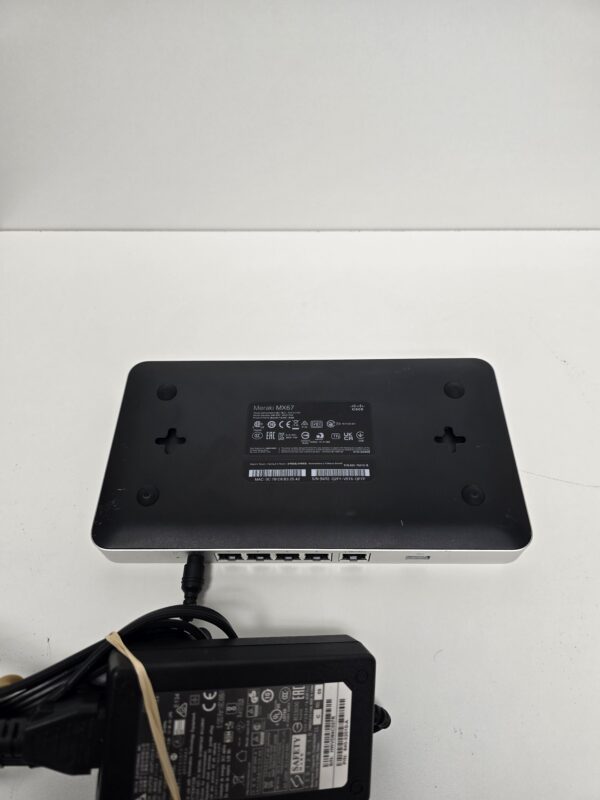Meraki MX67-HW UNCLAIMED Network Security/Firewall Appliance 5 Port - Image 2