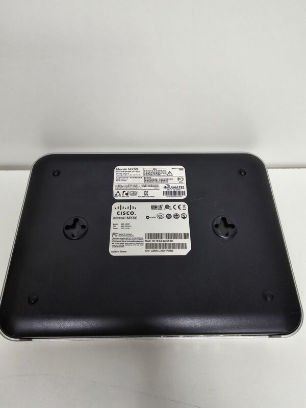 MX60-HW - Cisco Meraki MX60 4-Ports 1000BASE-T Ethernet Cloud Managed Multi-Service Router - Image 2