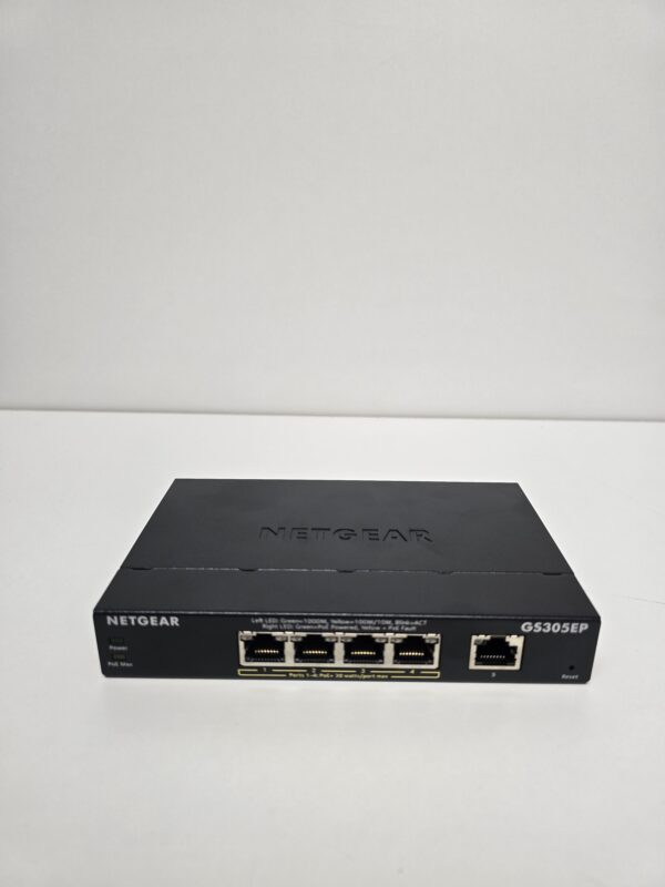 Netgear GS305EP 5-Port Gigabit PoE+ Compliant Managed Switch