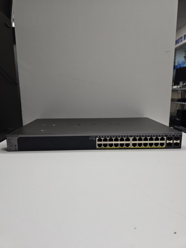 Netgear ProSafe GS728TP 24-Port Gigabit PoE+ / PoE Compliant Managed Network Switch